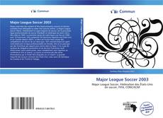 Capa do livro de Major League Soccer 2003 