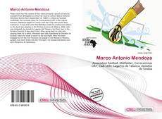 Couverture de Marco Antonio Mendoza