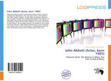 Bookcover of John Abbott (Actor, born 1905)