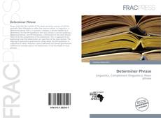 Copertina di Determiner Phrase