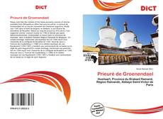 Couverture de Prieuré de Groenendael