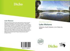 Borítókép a  Lake Matano - hoz