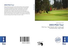 Buchcover von 2003 PGA Tour