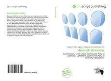 Couverture de Heinrich Brandler