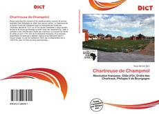 Couverture de Chartreuse de Champmol