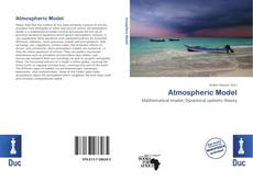 Bookcover of Atmospheric Model