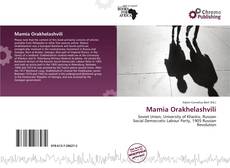 Capa do livro de Mamia Orakhelashvili 
