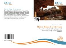 Bookcover of Martin Ridge Cave System