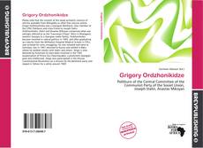 Buchcover von Grigory Ordzhonikidze