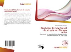 Couverture de Résolution 242 du Conseil de sécurité des Nations unies