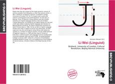 Buchcover von Li Wei (Linguist)