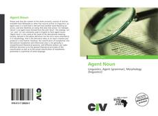 Capa do livro de Agent Noun 