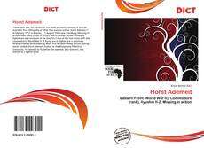 Horst Ademeit的封面