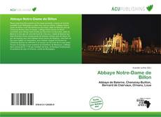 Abbaye Notre-Dame de Billon的封面