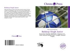 Portada del libro de Baldeep Singh Junior