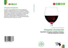 Capa do livro de Chapelle-chambertin 