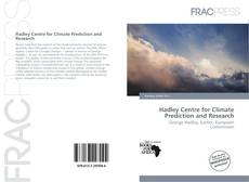 Hadley Centre for Climate Prediction and Research的封面