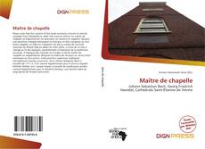 Couverture de Maître de chapelle
