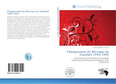 Buchcover von Championnat du Mexique de Football 1994-1995