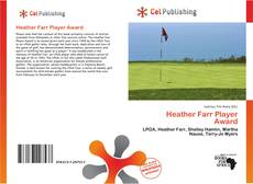 Buchcover von Heather Farr Player Award