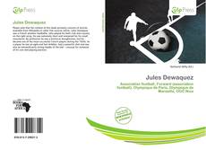 Buchcover von Jules Dewaquez