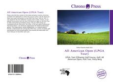 Buchcover von All American Open (LPGA Tour)