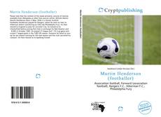 Bookcover of Martin Henderson (footballer)