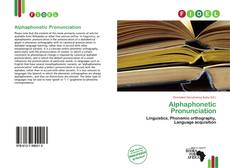 Buchcover von Alphaphonetic Pronunciation