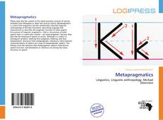 Bookcover of Metapragmatics