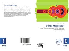 Bookcover of Canon Magnétique