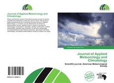 Journal of Applied Meteorology and Climatology的封面