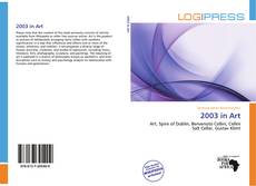 2003 in Art kitap kapağı