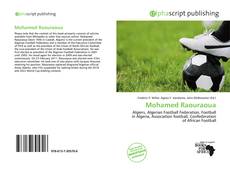 Обложка Mohamed Raouraoua