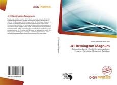 Couverture de .41 Remington Magnum