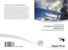 Bookcover of Faugère's F4 and F5 algorithms