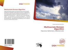 Couverture de Multivariate Division Algorithm