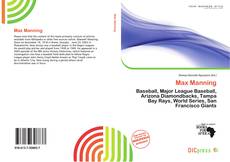 Portada del libro de Max Manning