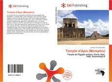 Portada del libro de Temple d'Apis (Memphis)