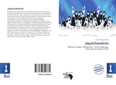 Bookcover of Jayachandran