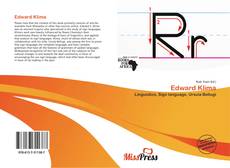 Edward Klima的封面