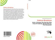 Portada del libro de Cathryn Bradshaw