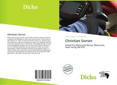 Bookcover of Christian Sarron