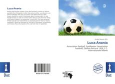 Portada del libro de Luca Anania
