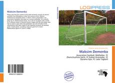 Capa do livro de Maksim Demenko 