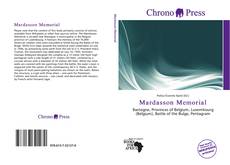 Portada del libro de Mardasson Memorial