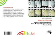 Bookcover of Cathryn Harrison
