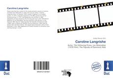 Buchcover von Caroline Langrishe