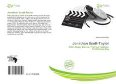 Bookcover of Jonathan Scott-Taylor