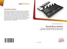 Buchcover von David Ross (Actor)