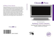 Bookcover of Anthony Lewis (Actor)